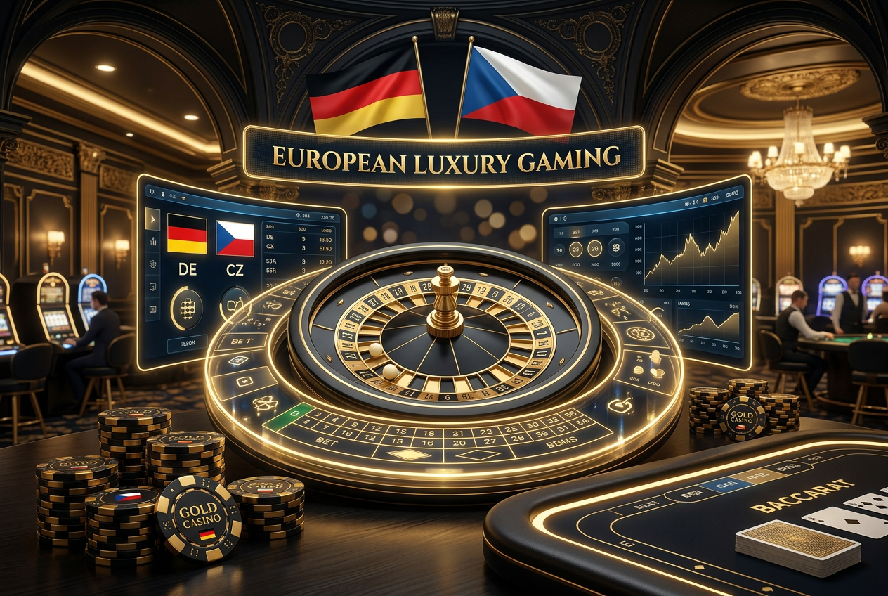 Vizuální přehled top německých online kasin pro rok 2026